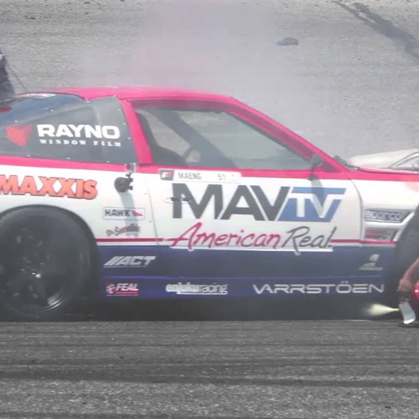 We applied Phantom film to Joon's race car