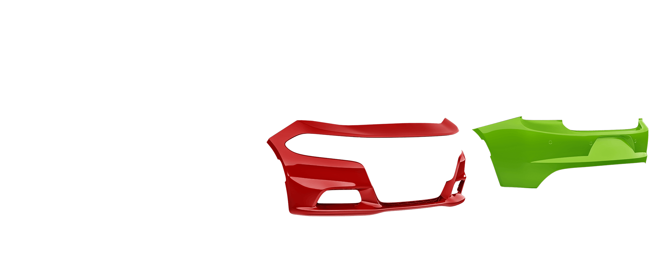 rayno 0006 sedan front bumpers